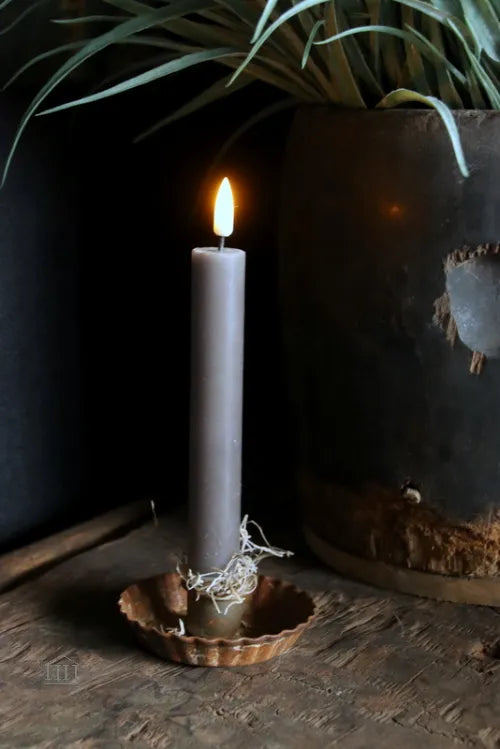 Zinken kandelaar roest kartel