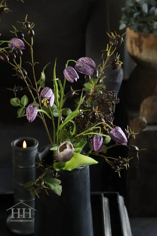 Kievitsbloem voorjaar - boeket zijden bloemen