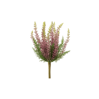 Kunst erica heideplant donkerroze UV - 29 cm