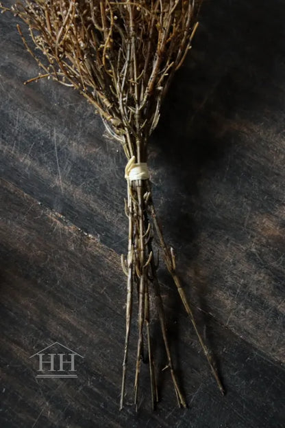 Kunst bosje gagel licht bruin - 6 takken bundel