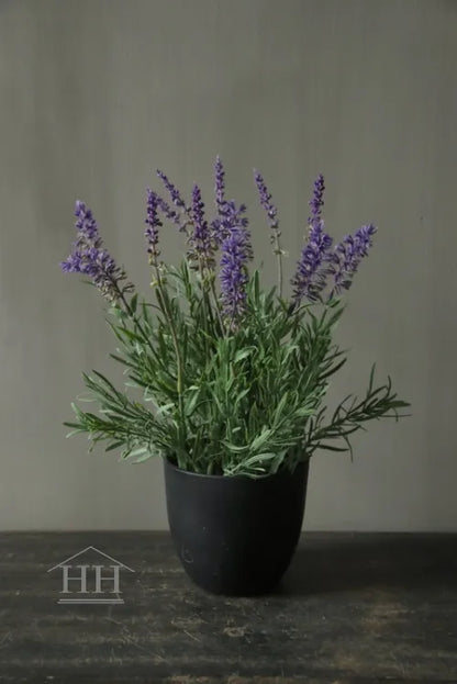 Kunst lavendel in binnenpot 32cm