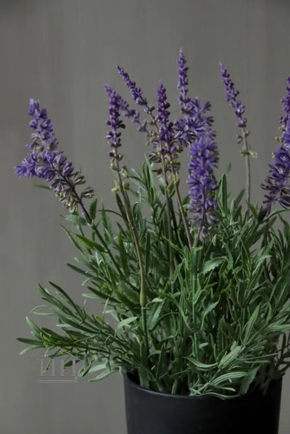 Kunst lavendel in binnenpot 32cm