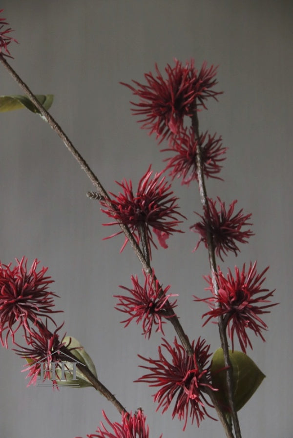 Kunstbloem afrikaanse lelie donker rood