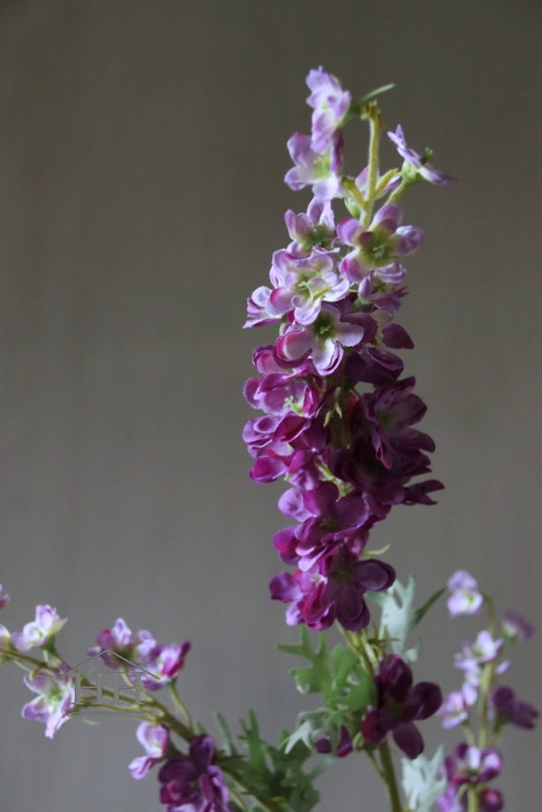 Kunstbloem ridderspoor paarse delphinium van zijde