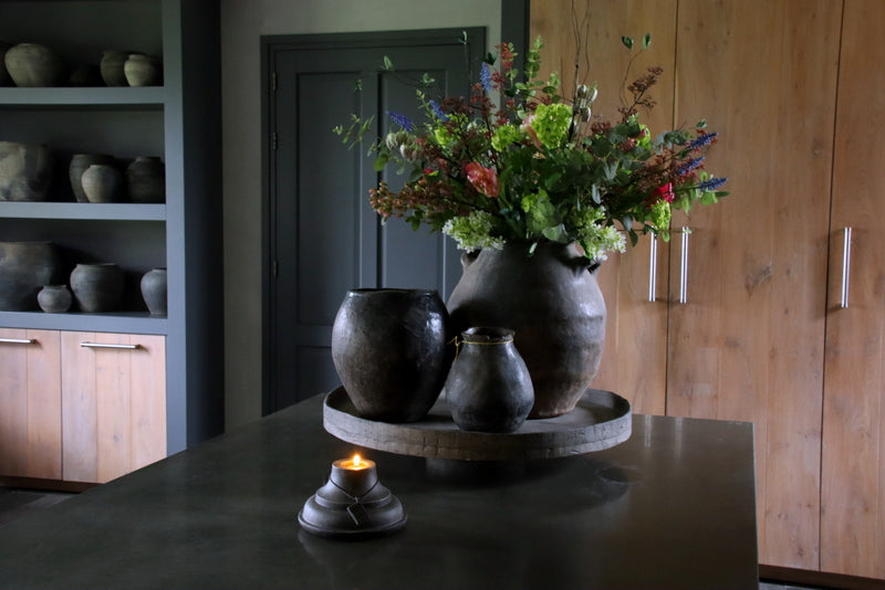 Kunstbloemen boeket met luxe zijdebloemen - Hillary'sHome