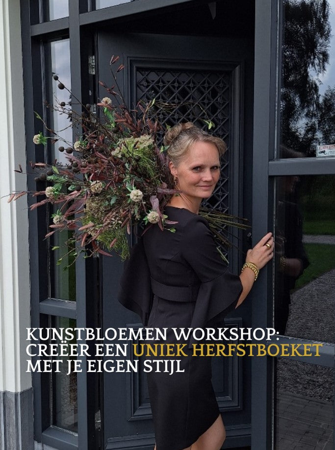 Workshop kunstbloemen schikken | Herfst editie