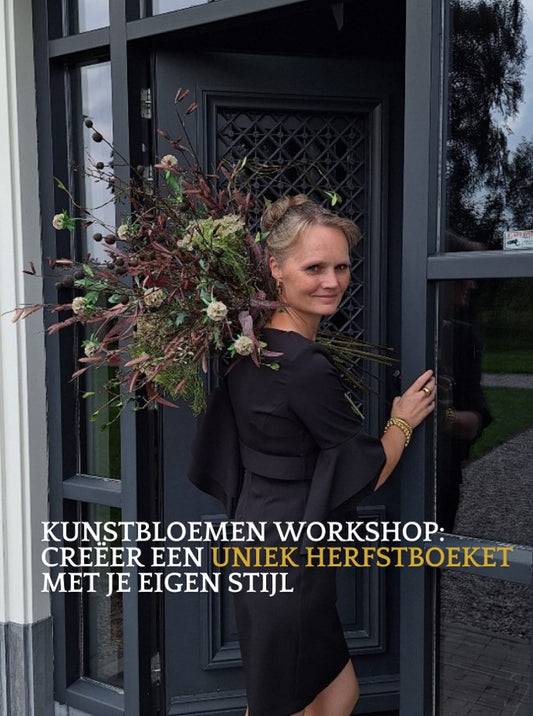 Workshop kunstbloemen schikken | Herfst editie