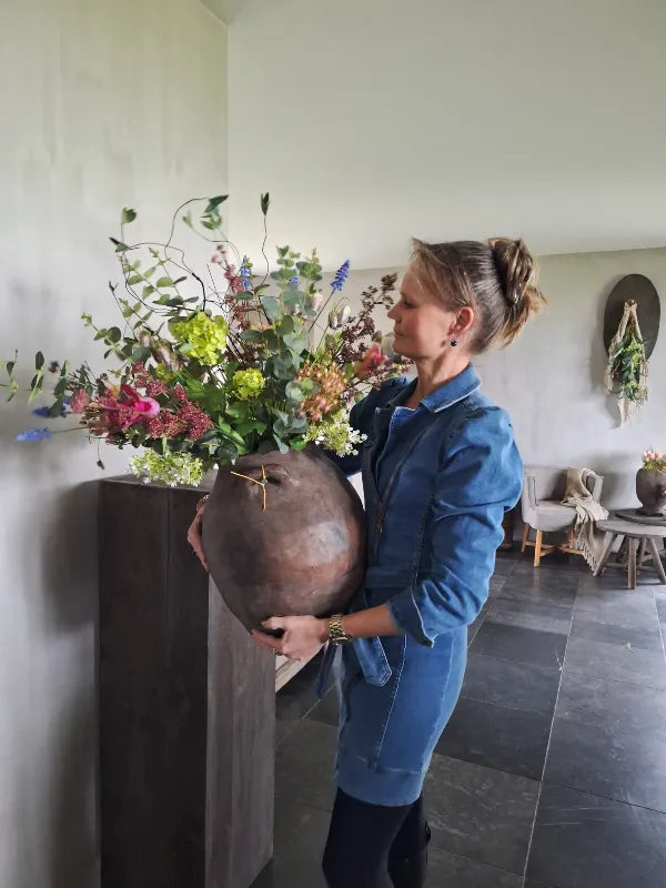 Workshop kunstbloemen voorjaarsboeket maken, creatief en landelijk geïnspireerd - Hillary'sHome