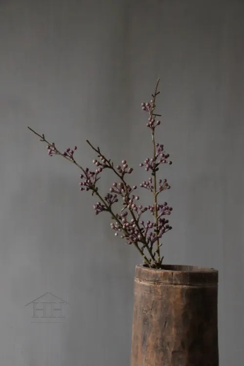 Kunsttakken met lila paarse bessen - Bundel van 3