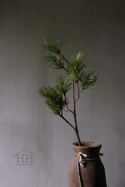 Artificial green pine branch 72 cm