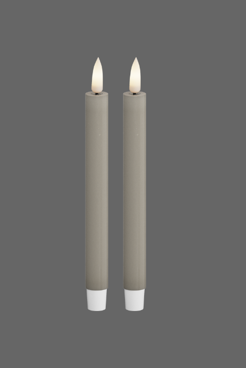 Led dinerkaars zand klein formaat