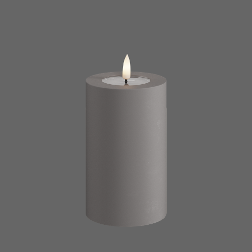 Led buitenkaars grijs - Deluxe Homeart
