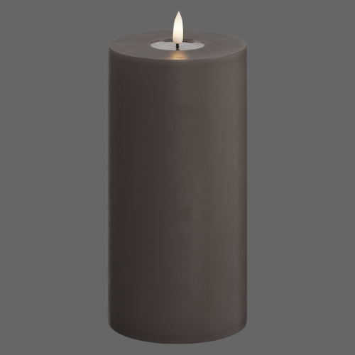 LED candle mocha - Deluxe Homeart
