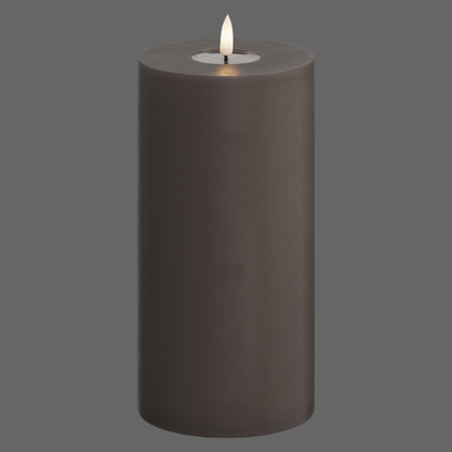 LED candle mocha - Deluxe Homeart