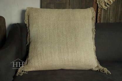 Linen cushion LYNN Aura Peeperkorn 70x70cm