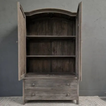 antique grey kledingkast dick luksa old teak