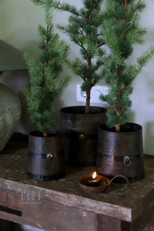 Metalen pot Loekie S