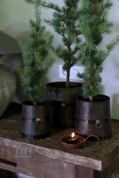 Metalen pot Loekie S