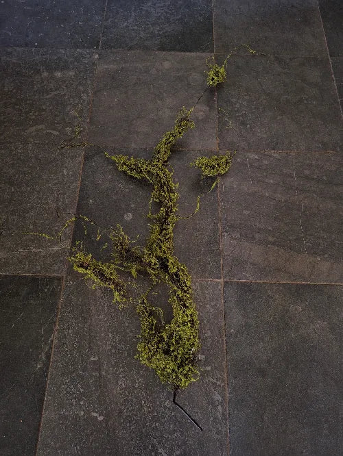 Mos kunsttak groen 150cm