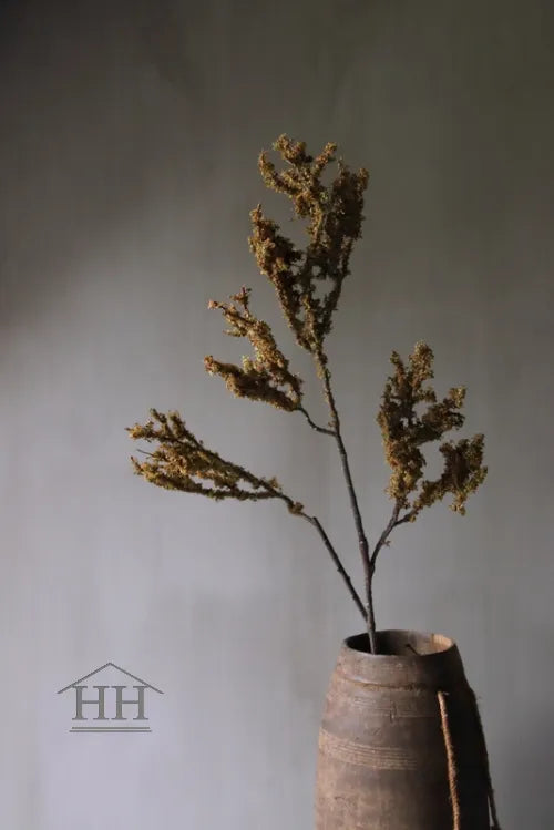 Moos Kunstzweig 85cm grün braun