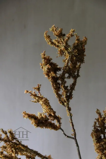 Moos Kunstzweig 85cm grün braun