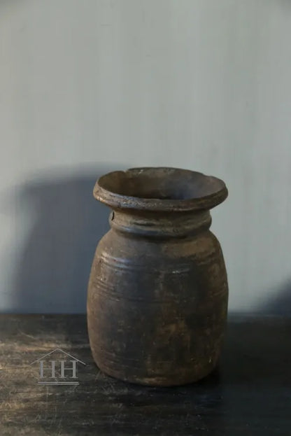 Houten kruikje uniek A3