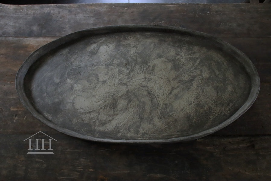Betontablett/Schale OVAL 80 cm Eigenmarke Hillary'sHome