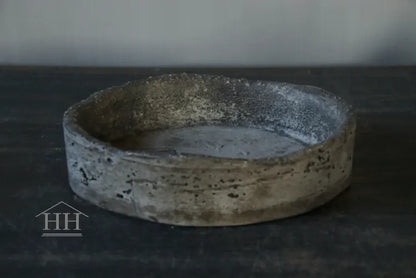 Concrete bowl OVAL 16.5 cm private label Hillary'sHome