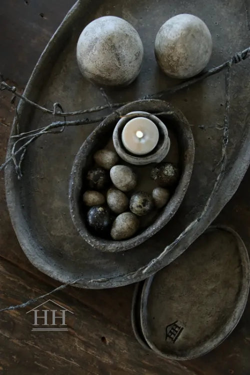 Paasdecoratie landelijke stijl wonen interieur