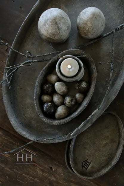 Paasdecoratie landelijke stijl wonen interieur