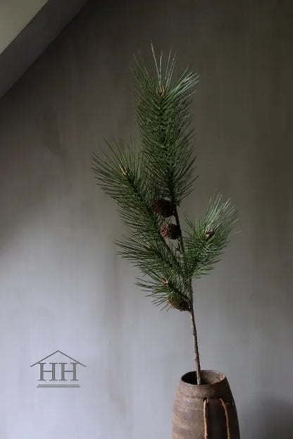 Artificial pine branch Pinus coarse 122cm