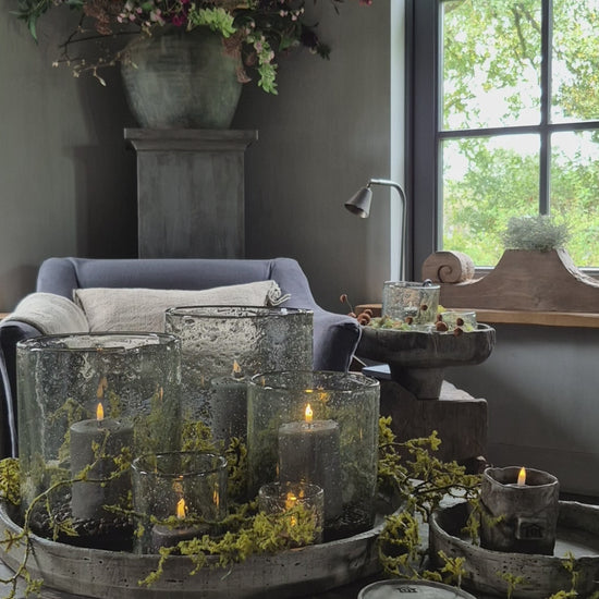 Mostak slinger groen in landelijke stijl presentatie