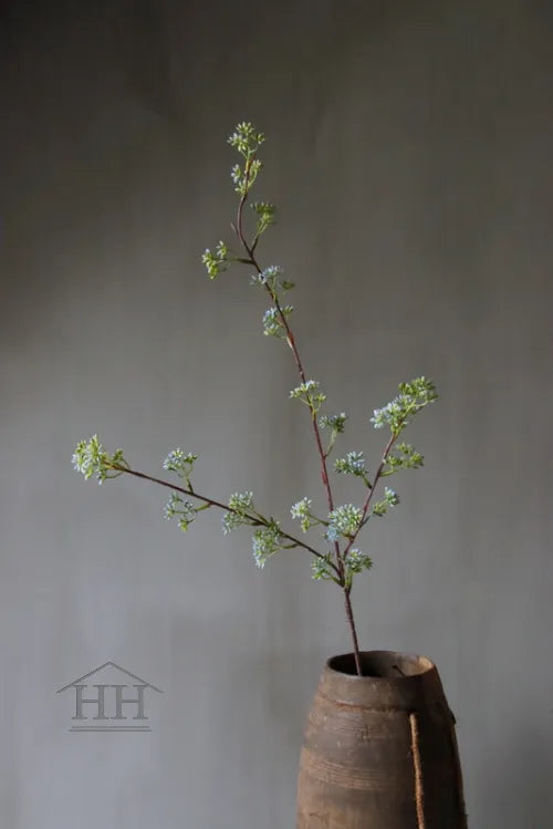 Kunst Prunus licht blauw 93 cm