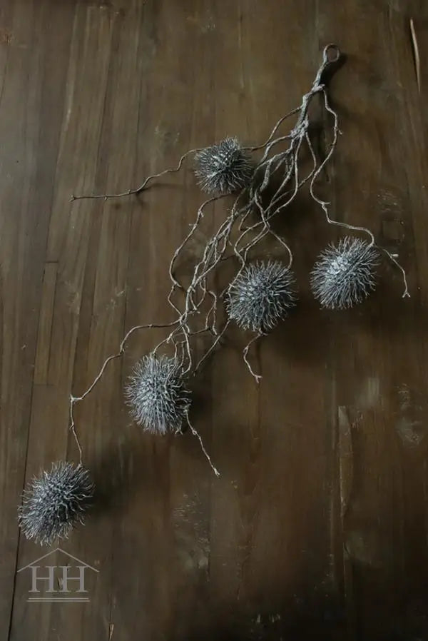 Rambutan zijden decoratietak