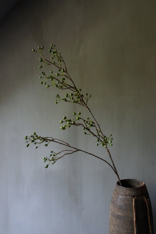 Rozenbottel kunsttak groen 100cm