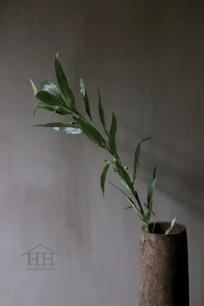 Kunst ruellia blad met bessen S 74cm