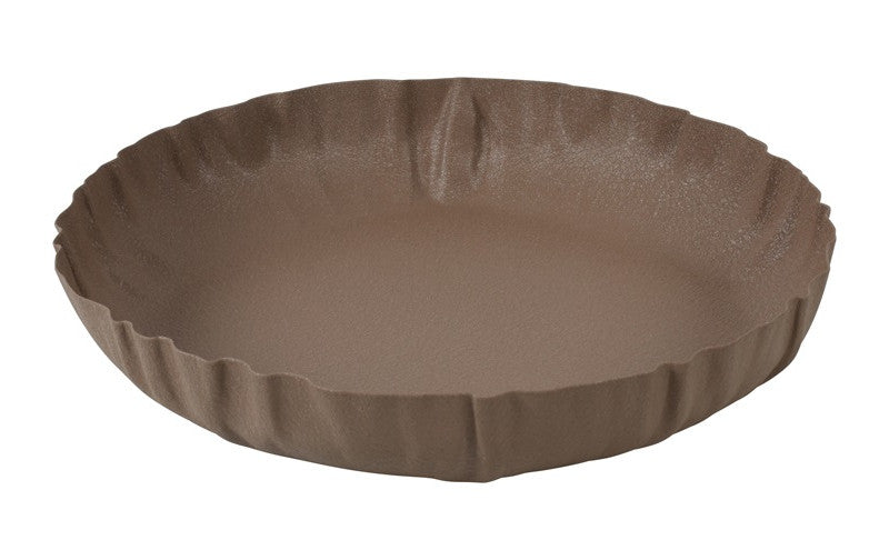 Schaal Dusan taupe bruin - 34 cm