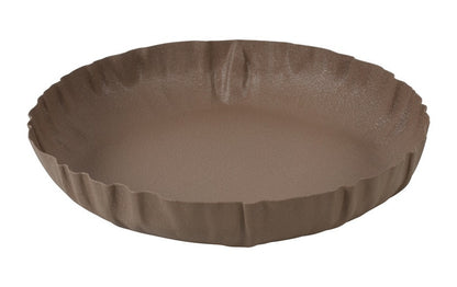 Schaal Dusan taupe bruin - 34 cm