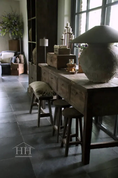 Old Farm Sidetable with drawers Aura Peeperkorn 200 cm