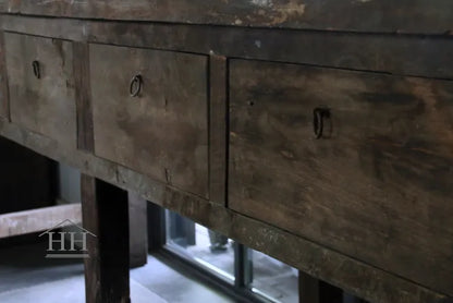 Old Farm Sidetable with drawers Aura Peeperkorn 200 cm