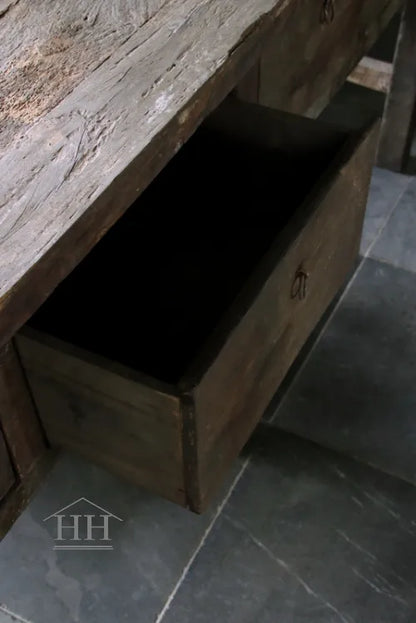 Old Farm Sidetable with drawers Aura Peeperkorn 200 cm