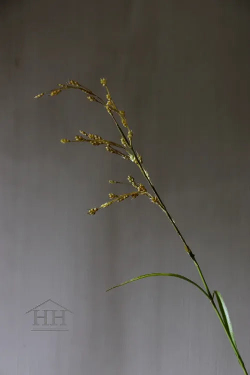 Kunst siergrastak met kleine zaadknoppen 94cm