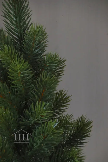 Künstliche Tanne im 38 cm großen Topf für drinnen