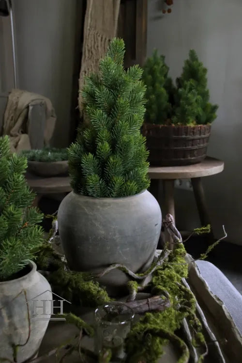 Grijze terracotta kruikje (A3)