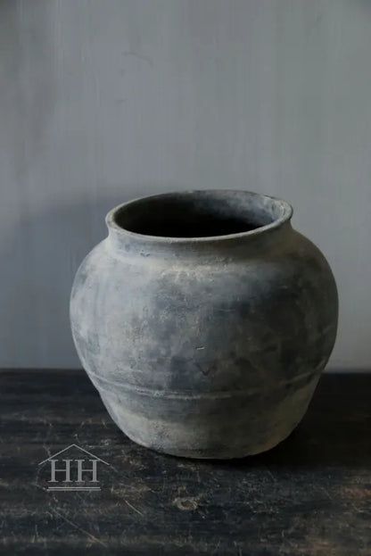 Grijze terracotta kruik (A4)