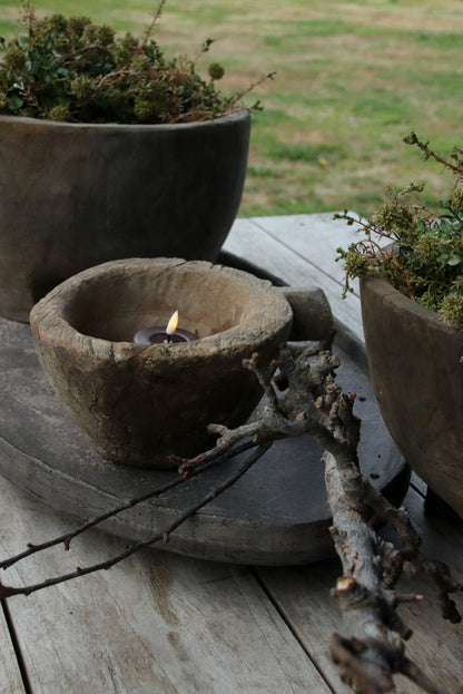 Wooden ukhali met handvat Aura Peeperkorn (C6)