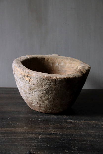 Wooden ukhali met handvat Aura Peeperkorn (C6)