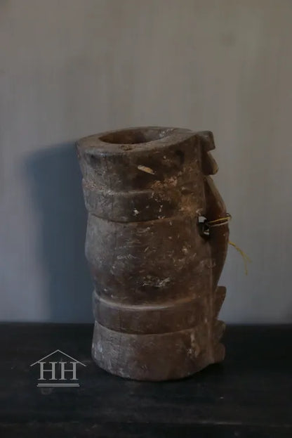 Unique wooden pot / mortar Aura Peeperkorn