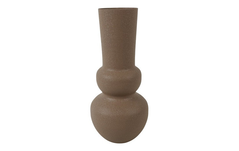Vaas Jana taupe bruin - 35 cm