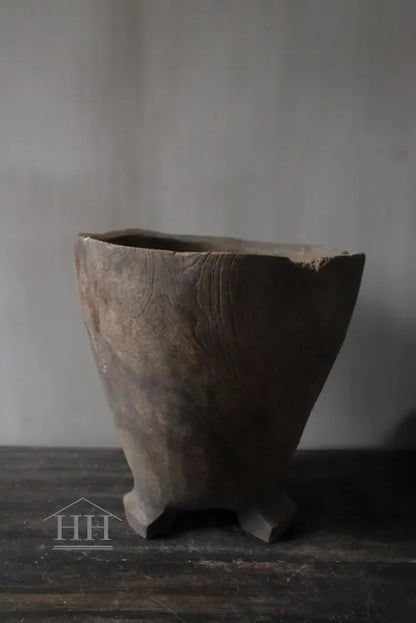 Vergrijsde vijzel / pot Rahayu  Luksa (nr 3)